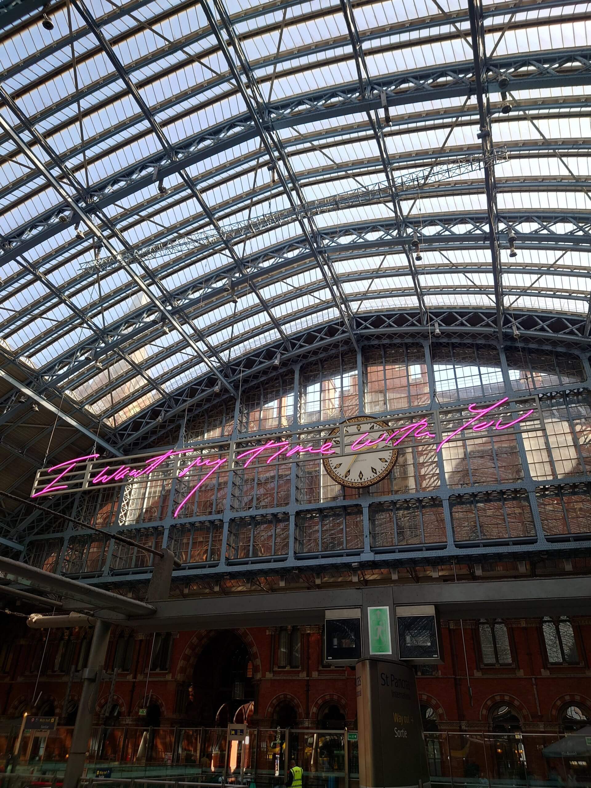 Bahnhofshalle in London